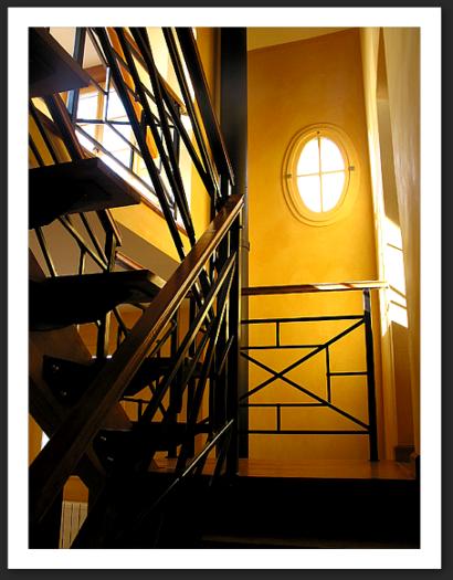 escalier à Issou - Atelier SITE-IN